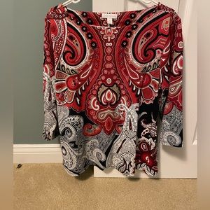 Nice Charter Club 3/4 Length sleeves top. Like New Condition.